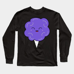 Cotton Candy Purple Long Sleeve T-Shirt